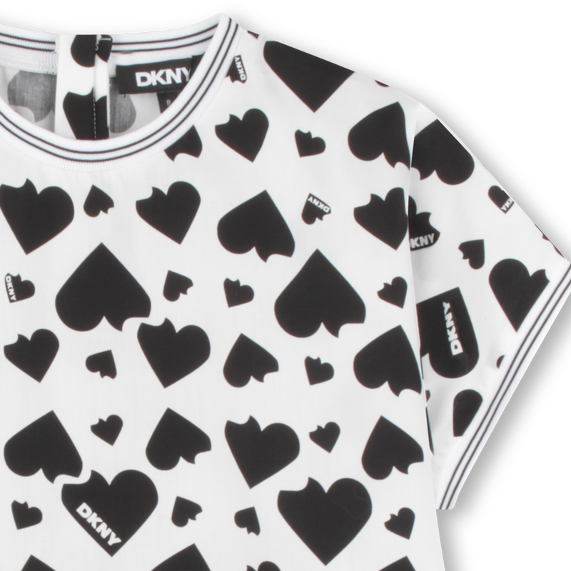 Short-sleeved cotton blouse DKNY 
                        GIRL