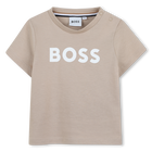 Short-sleeved T-shirt, STONE, hi-res