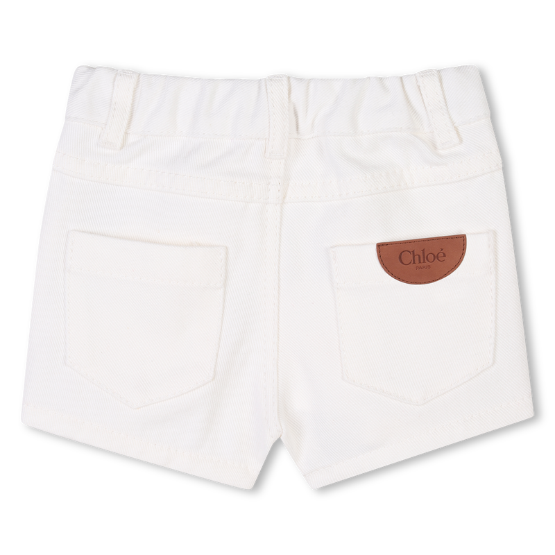 Cotton twill shorts CHLOE 
                        GIRL