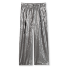 Pants embellished with silver sequins DKNY 
                    GIRL