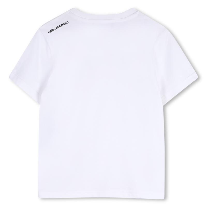 SHORT SLEEVE T-SHIRT KARL LAGERFELD KIDS 
                        BOY