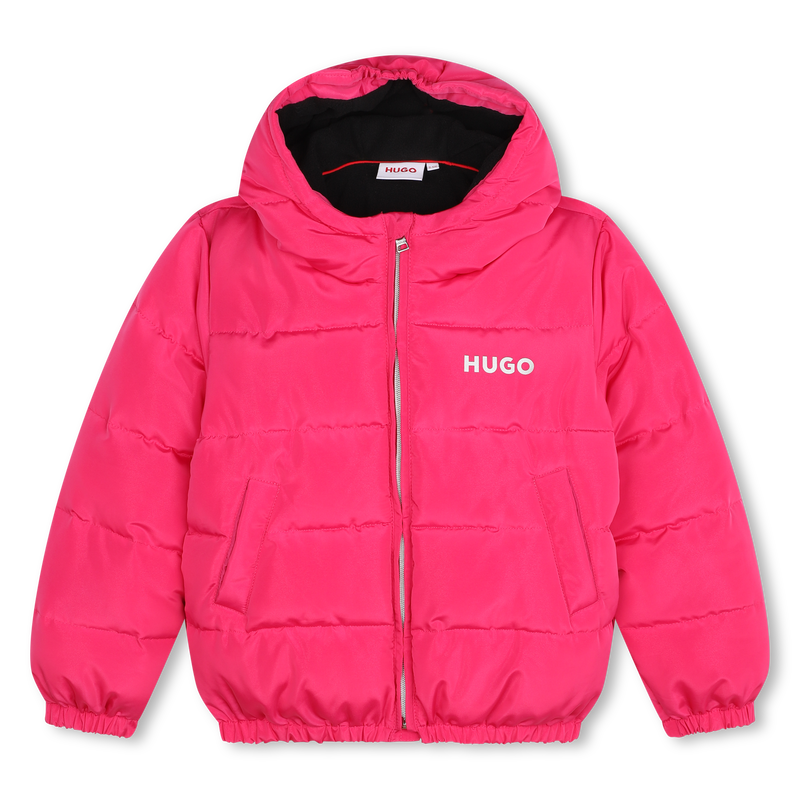 Hooded lined puffer jacket HUGO 
                        GIRL