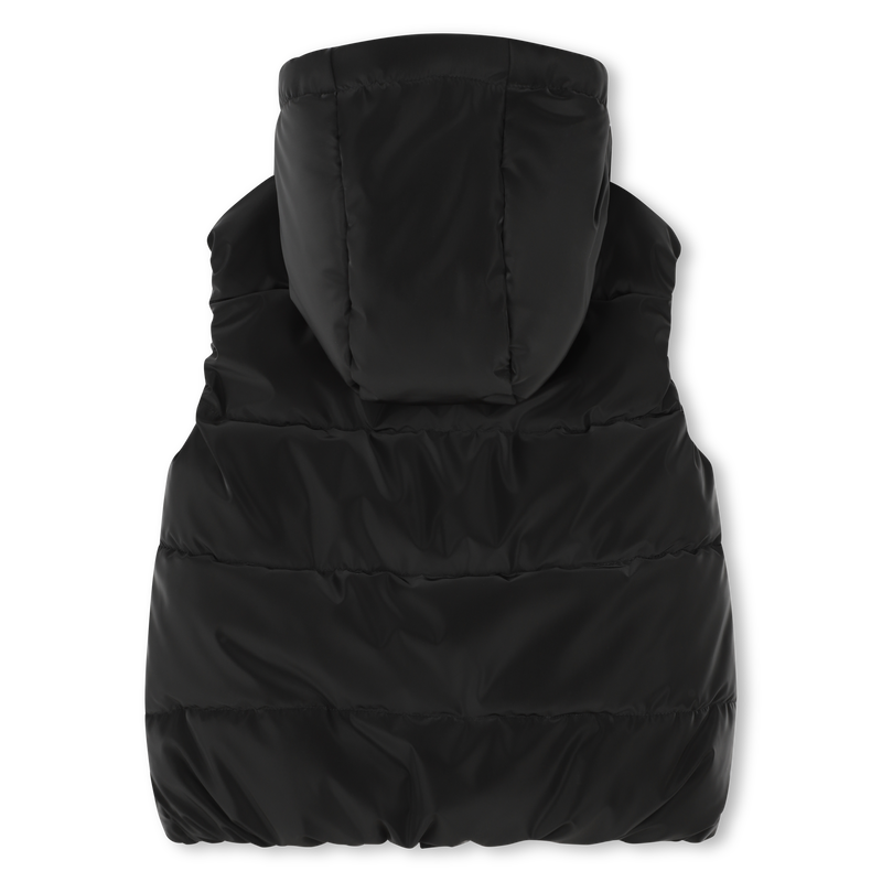 Sleeveless hooded puffer KARL LAGERFELD KIDS 
                        BOY