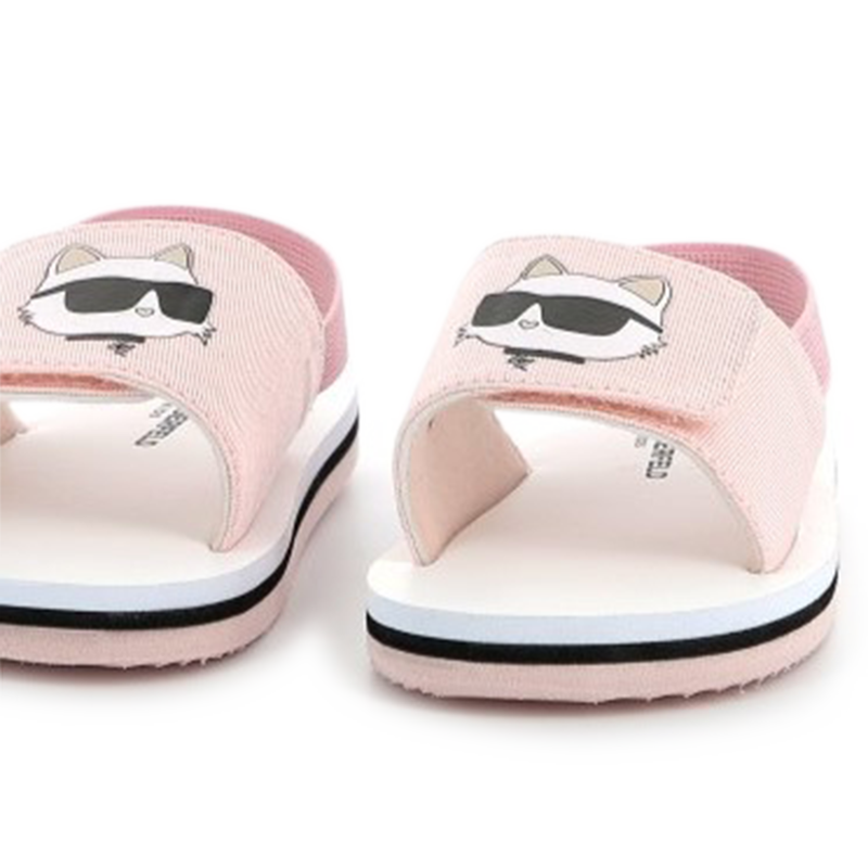 Light hook-and-loop sandals KARL LAGERFELD KIDS 
                        UNISEX