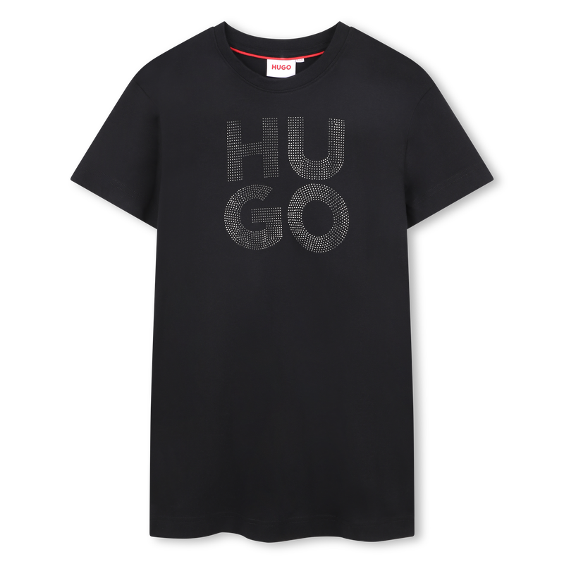 Short-sleeved dress HUGO 
                        GIRL