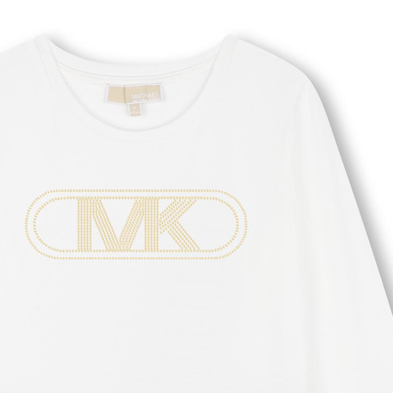 Studded long-sleeved dress MICHAEL KORS 
                        GIRL