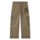 Cotton multi-pocket trousers TIMBERLAND 
                    BOY