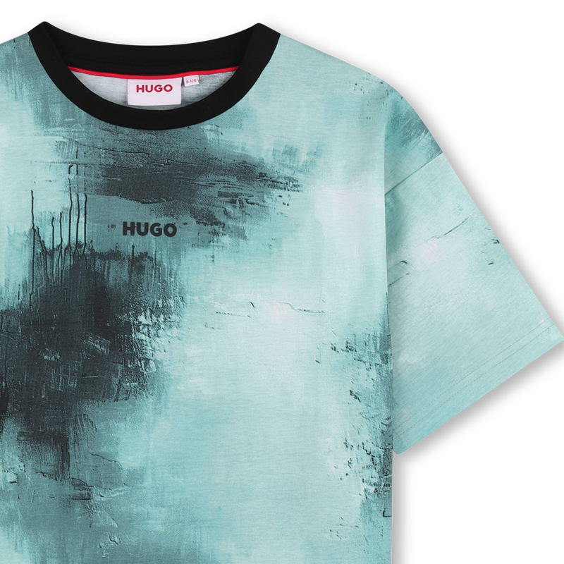T-shirt all over HUGO 
                        BOY