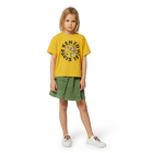 Short-sleeved cotton T-shirt KENZO KIDS 
                    GIRL