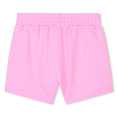 Fleece shorts with motif BILLIEBLUSH GIRL
