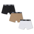 Pack of 3 jersey boxer briefs BOSS 
                    BOY