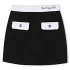 Short skirt KARL LAGERFELD KIDS 
                    GIRL