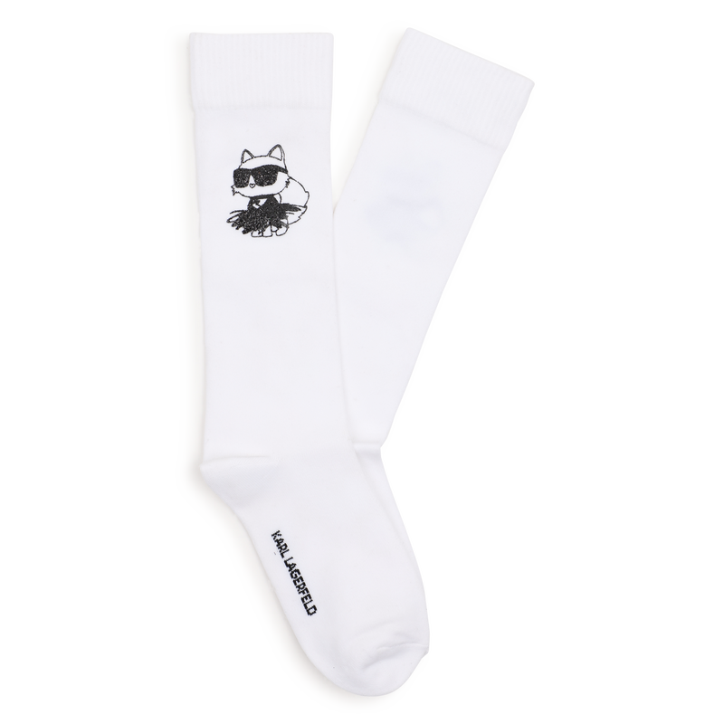 Mid-calf socks KARL LAGERFELD KIDS 
                        GIRL