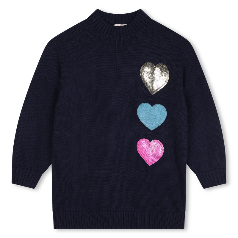 Knitted dress with sequins BILLIEBLUSH 
                        GIRL