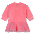 Bi-material dress BILLIEBLUSH 
                    GIRL