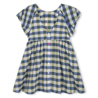 Chequered cotton dress KENZO KIDS 
                    GIRL
