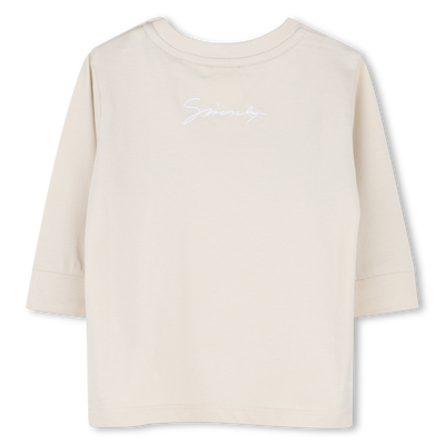 T-shirt with snap closure GIVENCHY BOY