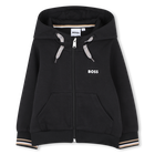 Jogger cardigan, BLACK, hi-res