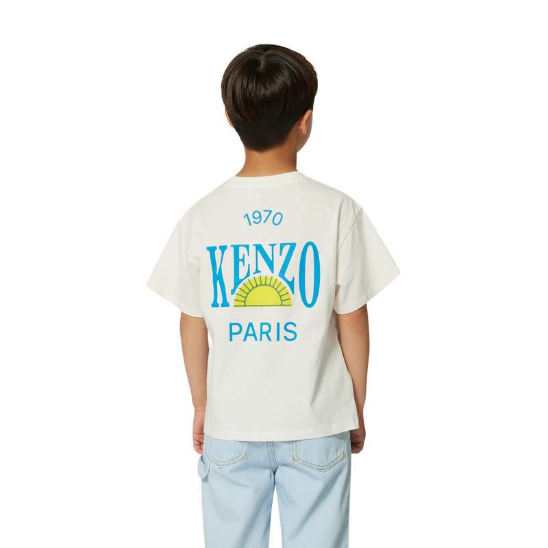 Jeans with logo motifs KENZO KIDS 
                        BOY