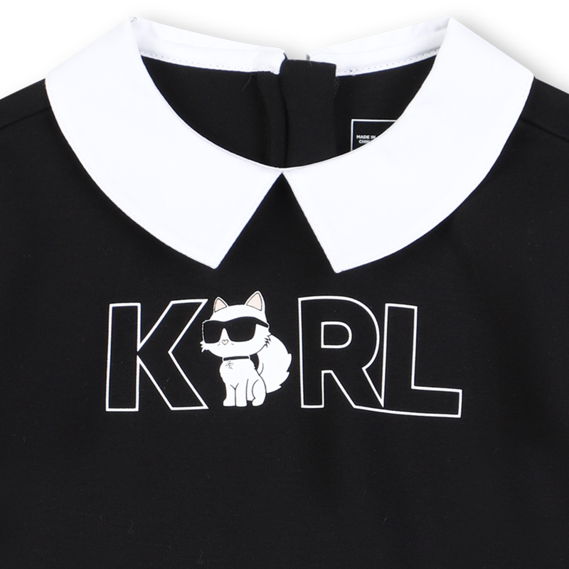 Long sleeve dress KARL LAGERFELD KIDS 
                        GIRL