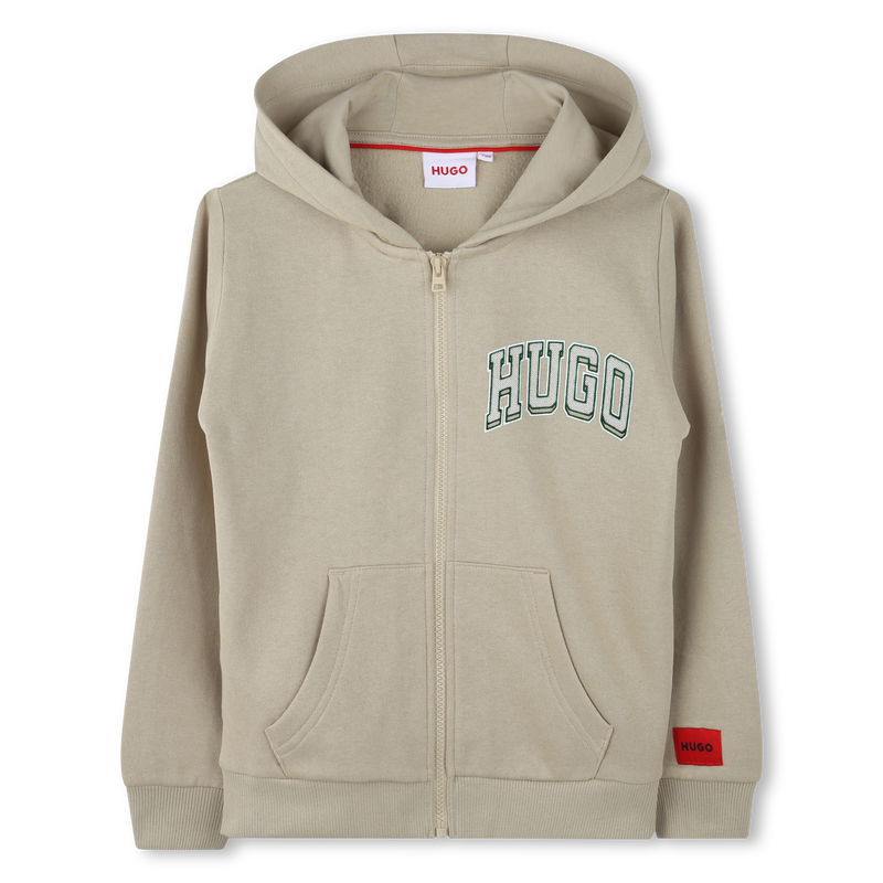 Hooded jogging cardigan HUGO 
                        BOY