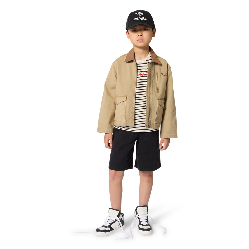 BERMUDA WITH PATCHES ZADIG & VOLTAIRE 
                        BOY