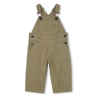 Cotton dungarees with patch pockets TIMBERLAND 
                    BOY