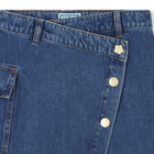 Asymmetrical denim skirt KENZO KIDS 
                    GIRL