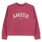 Fleece sweatshirt, RASBERRY, hi-res