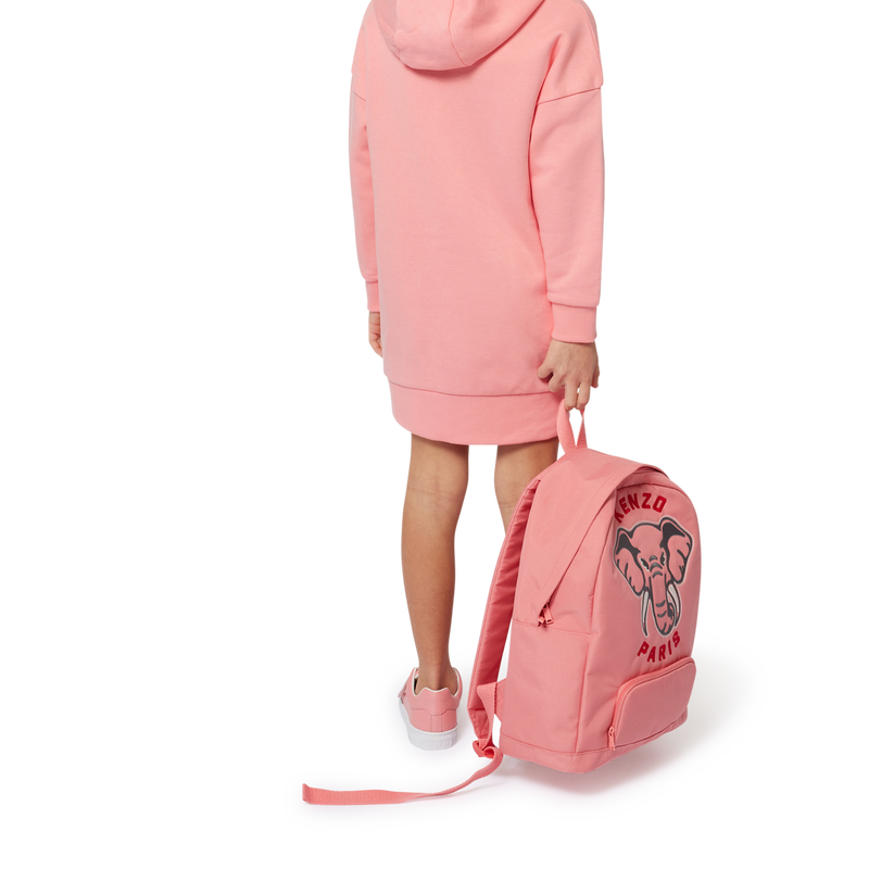 Hooded fleece dress KENZO KIDS 
                        GIRL