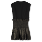 Multimaterial dress KARL LAGERFELD KIDS 
                    GIRL