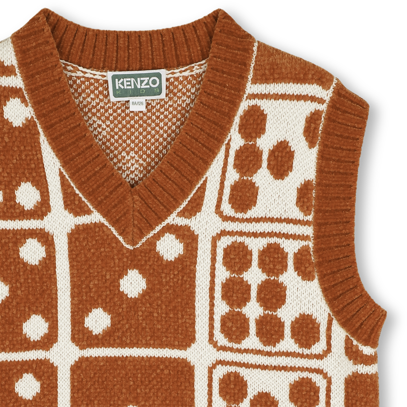 Sleeveless sweater KENZO KIDS 
                        BOY