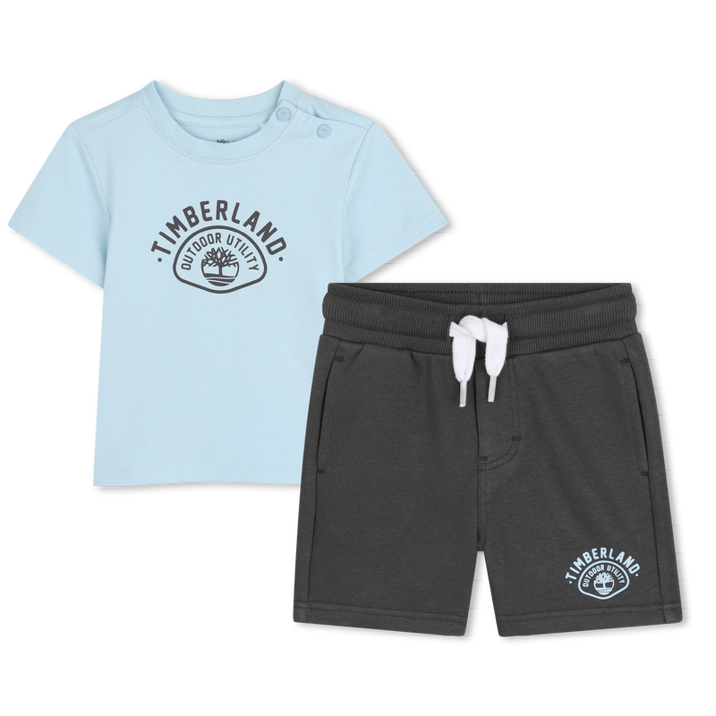 T-SHIRT AND SHORTS SET TIMBERLAND 
                        BOY