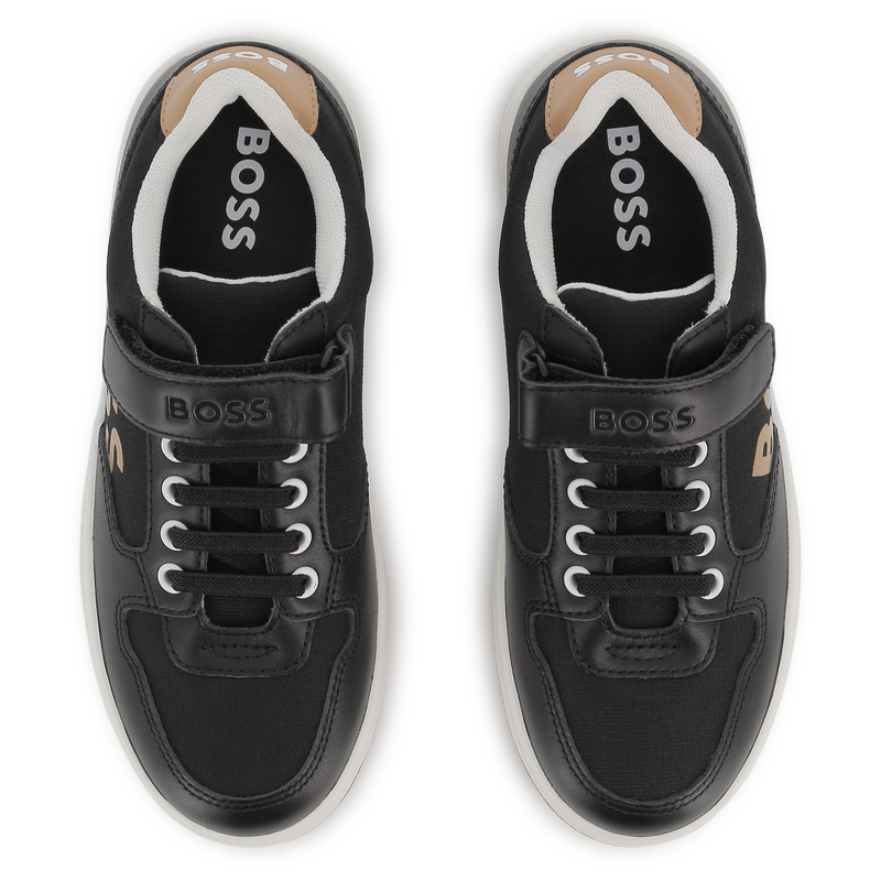 Laced hook-and-loop trainers BOSS 
                        BOY