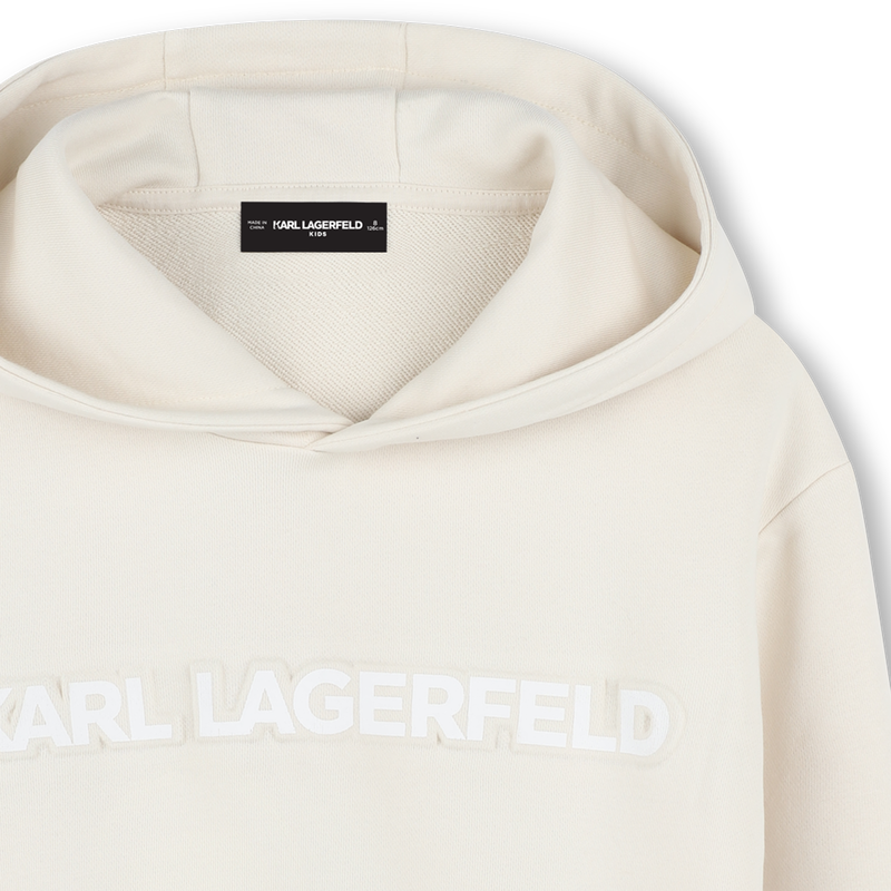 Hooded sweatshirt KARL LAGERFELD KIDS 
                        BOY