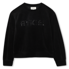 Velvet sweatshirt SONIA RYKIEL 
                    GIRL