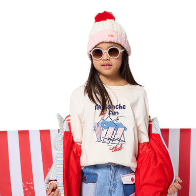 Knitted beanie KIDS AROUND GIRL
