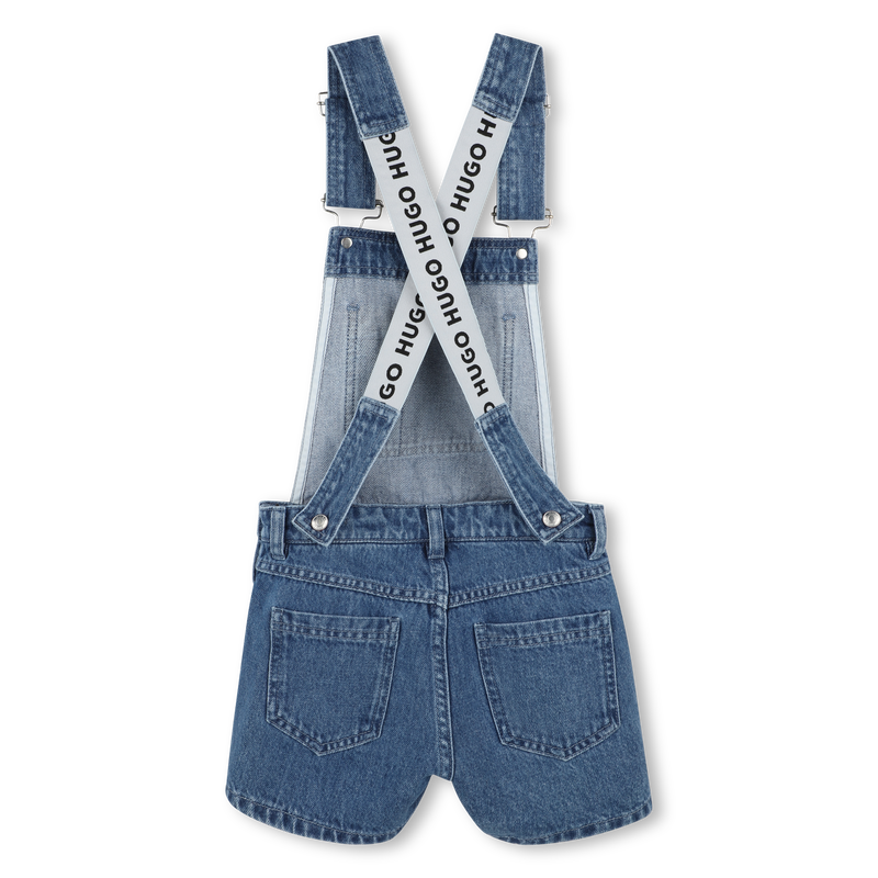 Short denim dungarees HUGO 
                        GIRL