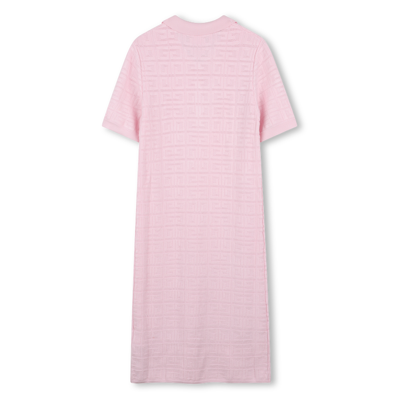 Long straight patterned dress GIVENCHY 
                        GIRL