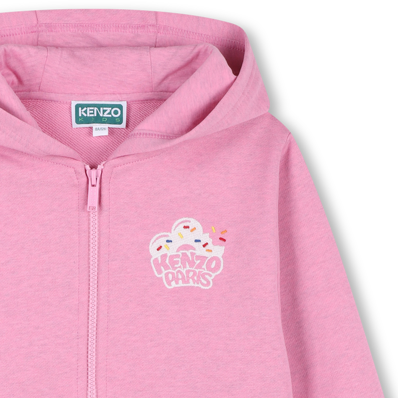 HOODED JOGGER SWEATSHIRT KENZO KIDS 
                        GIRL