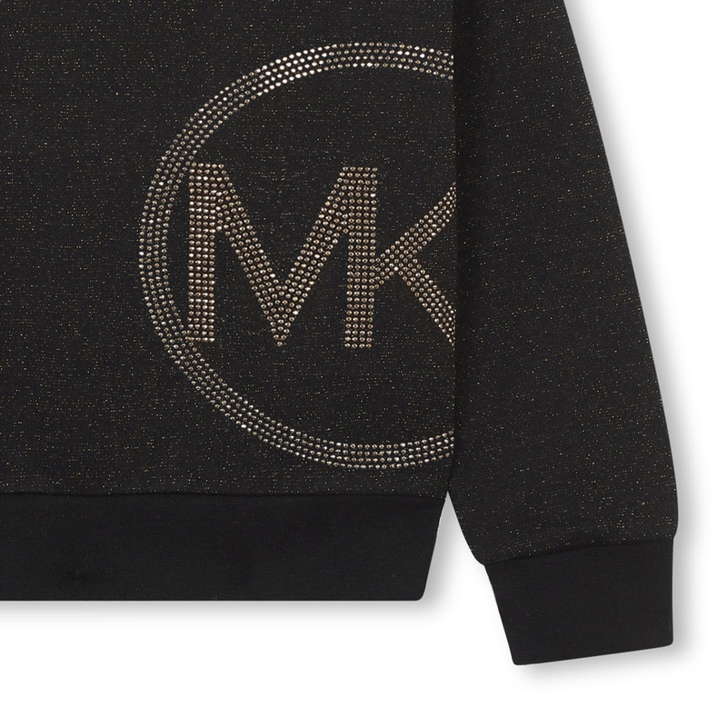 Hooded fleece sweatshirt MICHAEL KORS 
                        GIRL