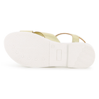 Cowhide leather sandals KARL LAGERFELD KIDS 
                    GIRL