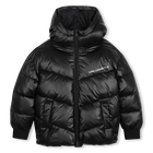Hooded down jacket KARL LAGERFELD KIDS 
                    GIRL