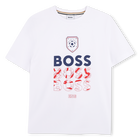 Short-sleeved t-shirt, WHITE, hi-res