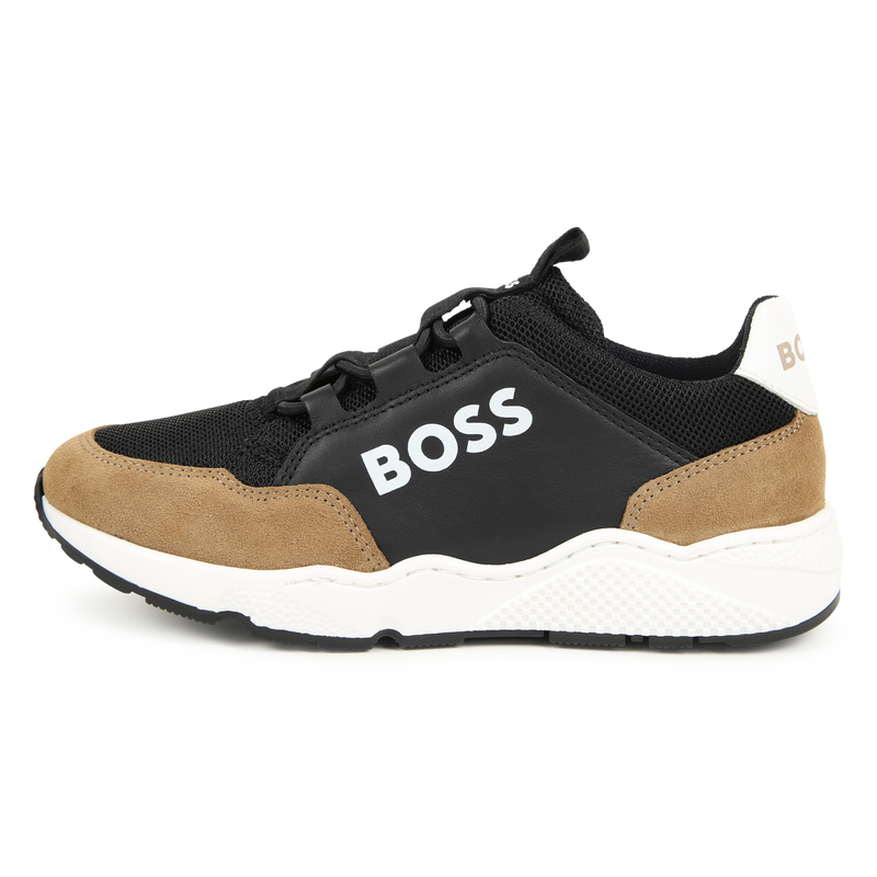 Elasticated lace-up trainers BOSS 
                        BOY
