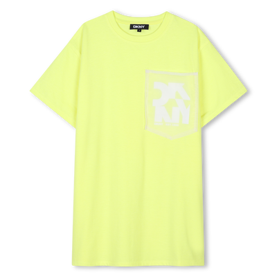 Short-sleeved T-shirt dress DKNY GIRL