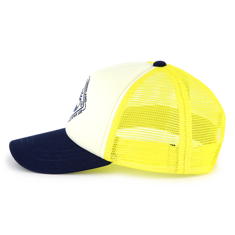 Tricolour bi-material cap TIMBERLAND 
                        BOY