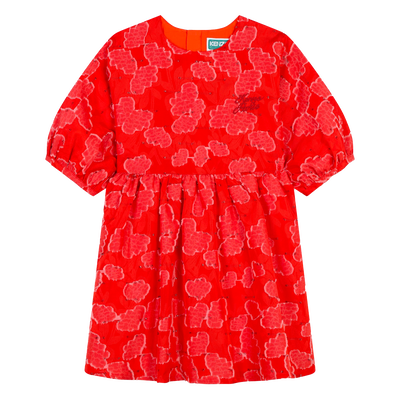 Zip-up party dress KENZO KIDS GIRL