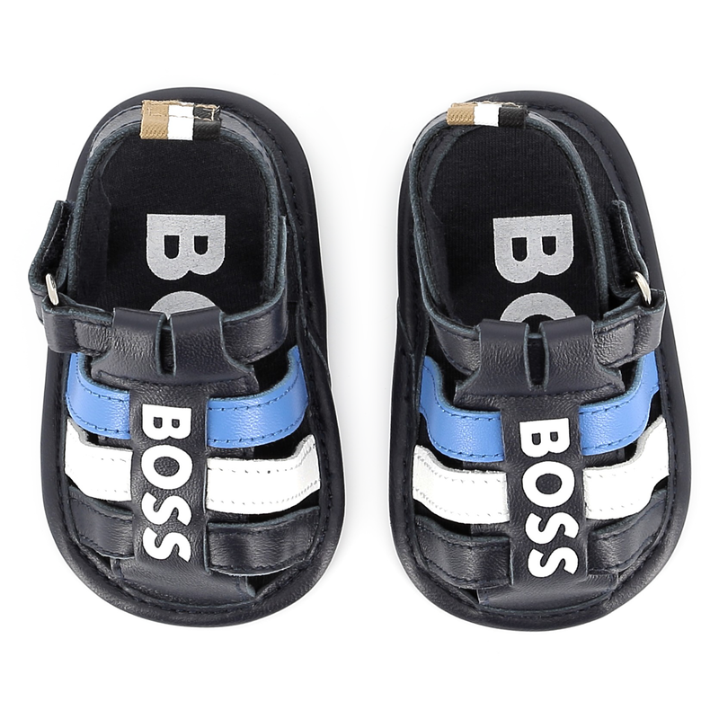 Hook-and-loop strap sandals BOSS 
                        BOY