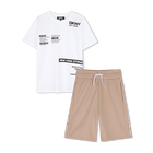 T-shirt and bermuda shorts set DKNY 
                    BOY